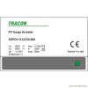 ESPD1+2-DC50-600 T1+T2 DC típusú túlfeszültséglevezető, egybeépített Ucpv: 800V; Iimp:12,5kA; In:20kA; Imax:50kA; Up:3kV
