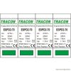 ESPD2-70-4P T2 AC típusú túlfeszültség levezető, cserélhető betéttel Uc:275V; In:40kA; Imax:70kA; Up:1,7kV; 4P