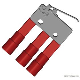   TRACON EV-KETO-00/3 Kapcsoló állásjelző 00, 3P, AC250V, 10/3A (ohm/ind)