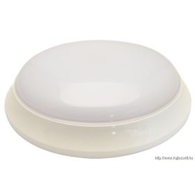   TRACON EVA21NW Műanyag búrás falon kívüli LED világítótest 100-240 V, 21 W, 1600 lm, 4000 K, IP54,D=400mm, EEI=F