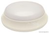 EVAE28NW Műanyag búrás falon kívüli LED világítótest inverterrel 100-240 V,28/2 W,2100/140 lm,1 h,4000 K,IP54,D=400mm,EEI=F