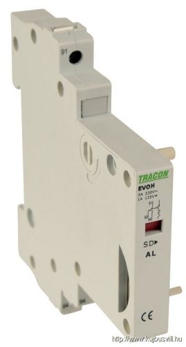 EVOH-AL Hibajelző érintkező EVOH-hoz 230V, 50Hz, In:6A W=9mm; 0,5-4mm2
