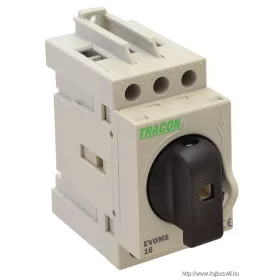   TRACON EVOMS40/3 Sorolható lakatolható szakaszoló kapcsoló 400V, 50Hz, 40A, 3P, 10mm2