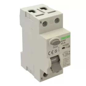   TRACON EVOV2P403 Áram-védőkapcsoló, 2 pólusú 40A, 300mA, 6kA, AC