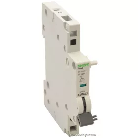   TRACON EVOZ-AUX11 Segédérintkező EVOZ kismegszakítóhoz 230V, 50Hz, In:6A W=9mm; 0,5-4mm2