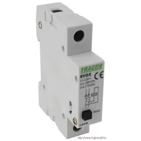   TRACON EVOZ-UOVR Feszültségcsökkenési-növekedési kioldó EVOZ-hez Un:230VAC, 50Hz, Udown:170VAC, Uup:270VAC