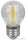 FILG454NW COG LED gömb fényforrás, átlátszó 230 VAC, E27, 4W, 470 lm, G45, 4000K, EEI=E