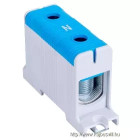   TRACON FLEAL-150/1K Főáramköri leágazó kapocs, sínre/felületre, kék 35-150mm2, max. 1000VAC/1500VDC, max.320A