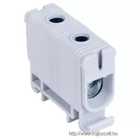   TRACON FLEAL-50/1 Főáramköri leágazó kapocs, sínre szerelhető, szürke 6-50mm2, max. 1000VAC/1500VDC, max.160A