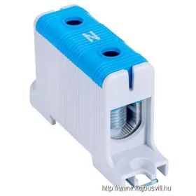   TRACON FLEAL-95/1K Főáramköri leágazó kapocs, sínre/felületre, kék 16-95mm2, max. 1000VAC/1500VDC, max.245A