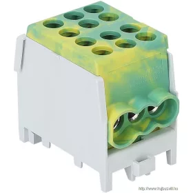   TRACON FLECU-25-16-3ZS Főáramköri leágazó kapocs, sínre szerelhető, zöld/sárga 2.5-25mm2, max. 1000VAC/DC, max.101A