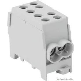   TRACON FLECU-35-25-2 Főáramköri leágazó kapocs, sínre szerelhető, szürke 6-35mm2, max. 1000VAC/DC, max.125A