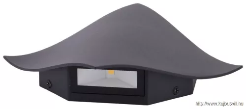 TRACON GARC11NW LED-es kültéri dekor fali lámpa, kétirányú 230 V, 50 Hz, 11 W, 800 lm, 4000 K, IP65, EEI=G