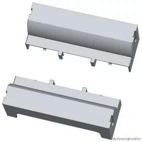   TRACON HAB-KETO-00-37090SRL Magasságállító adapter, jobbraés balra 00, 70-90 mm, 3P, System 300 mm