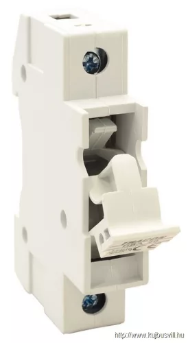 TRACON HBA-1P-20 Szakaszolókapcsoló-biztosító hengeres bizt.hoz, maszkolható 20A, 8x32mm; Un=230V/400V