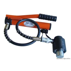   TRACON HKS-15 Hidraulikus kivágó szerszám+hordtáska+7 db kivágó bélyeg 150kN, 6200g, (D=21,8/27,6/34,1/42,7/48,7/60,5mm; 32x32mm)