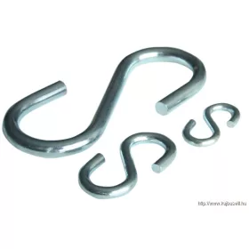 TRACON HR4-30 Acél kampó, horganyzott 4×30mm, 575N