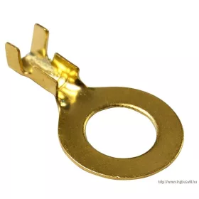   TRACON HSZ8 Sajtolható szigeteletlen szemes saru, sárgaréz 2,5-4mm2, M8