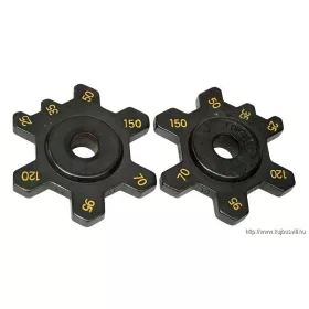   TRACON HX150B-FEJ Présbélyeg HX150B présszerszámhoz, hatszögletű profil 25-150mm2