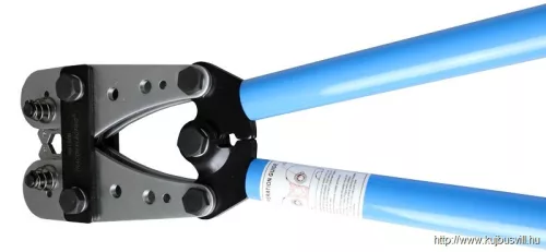 TRACON HX150B Présszerszám szigeteletlen kábelsarukhoz, forgatható bélyeg 25-150mm2