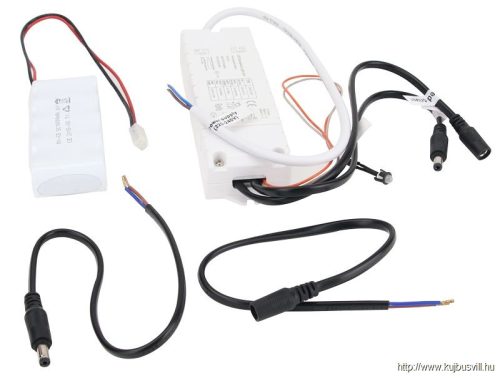 INV-DL-6 Inverteres vészvilágító kiegészítő egység LED panelekhez 6V, 1800mAh Ni-Cd, 6-20W panel