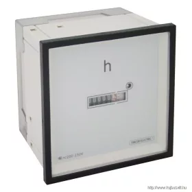 TRACON ISZ72-230 Üzemóra számláló 72×72mm, 230V AC