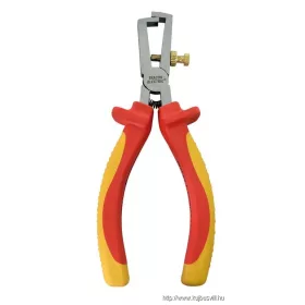   TRACON KB-1000 Univerzális csupaszoló, 1000V-ra szigetelt, sárga-piros nyél AC 1000V, L=160mm, 230g