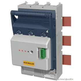   TRACON KETO-2-3/60/AOUFES10 Szakaszolókapcsoló-biztosító,gyűjtősínre, lapos csatlakozó 500VAC, 400A, 3P, NH2