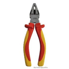   TRACON KF-1000 Kombinált fogó, 1000V-ra szigetelt, sárga-piros nyél AC 1000V, L=160mm, 230g