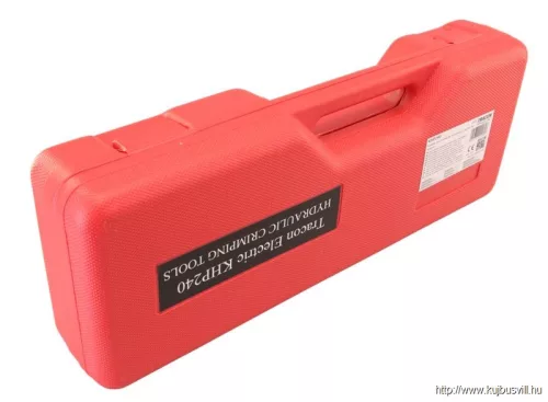 TRACON KHP240 Kézi hidraulikus présszerszámkábelsarukhoz, táska+10 bélyeg 16-240mm2