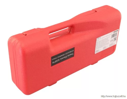 TRACON KHP70 Kézi hidraulikus présszerszám kábelsarukhoz, +táska+8 bélyeg 4-70mm2