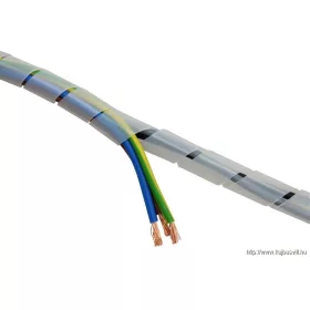   TRACON KSPI-4N Vezetékösszefogó szalagspirál, natúr dmin-dmax=4-20mm, PE