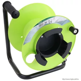   TRACON KT-DOB Üres műanyag kábeldob fémvázzal max: 25m H05VV-F