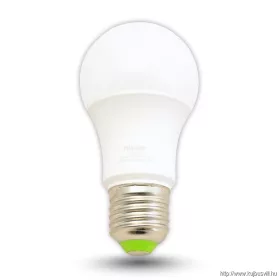   TRACON LA555NW Gömb burájú LED fényforrás 230 V, 50 Hz, 5 W, 4000 K, E27, 400 lm, 200°, A55, EEI=G