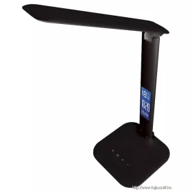   TRACON LALD4WB LED asztali lámpa, szab. fényerő és színhőm., LCD kijelző 100-240 V, 50 Hz, 4 W, 2700-6000 K, EEI=G