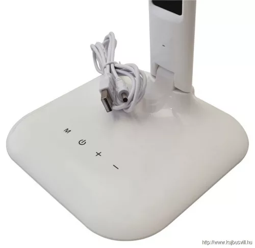 TRACON LALD4W LED asztali lámpa, szab. fényerő és színhőm., LCD kijelző 100-240 V, 50 Hz, 4 W, 2700-6000 K, EEI=G