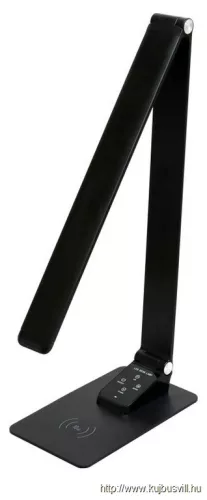 TRACON LALW10W LED asztali lámpa,szab.fényerő,színhőm,vezetéknélk.töltő 100-240V, 50HZ, 9,5W, 420lm, 3000-6000K, EEI=G