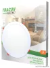 TRACON LED-DL-21WW Beépíthető LED mélysugárzó, kerek, fehér 230 VAC 50Hz, 21 W, 2155 lm, D=300 mm, 2700 K, IP40, EEI=F