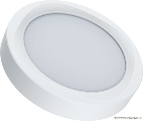 LED-DLFS-12NW Falon kívüli LED mélysugárzó,kerek, SAMSUNG chippel 230 VAC, 12W, 960lm, D=170×170 mm, 4000 K, IP20, EEI=G