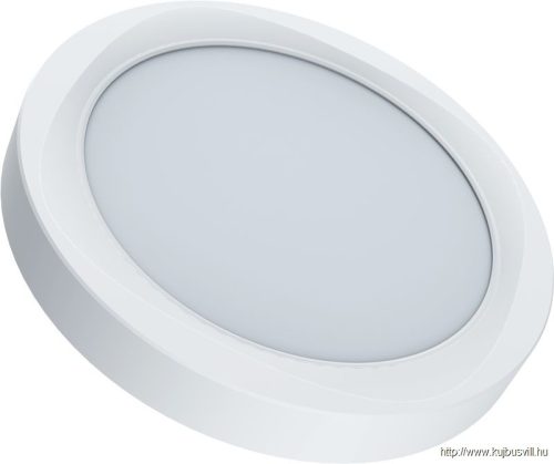 LED-DLFS-18NW Falon kívüli LED mélysugárzó,kerek, SAMSUNG chippel 230 VAC, 18W, 1440lm, D=225×225 mm, 4000 K, IP20, EEI=G