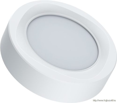 TRACON LED-DLFS-6NW Falon kívüli LED mélysugárzó,kerek, SAMSUNG chippel 230 VAC, 6W, 480lm, D=120×120 mm, 4000 K, IP20, EEI=G