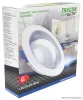 TRACON LED-DLGS-3NW Kompakt beépíthető LED mélysugárzó 230 VAC, 3W, 240lm, D=95 mm, 4000 K, IP44, EEI=G
