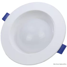  TRACON LED-DLGS-6NW Kompakt beépíthető LED mélysugárzó 230 VAC, 6W, 480lm, D=130 mm, 4000 K, IP44, EEI=G
