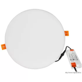   TRACON LED-DLIP-20NW Védett, beépíthető LED mélysugárzó, kerek 230 VAC, 20 W, 4000 K, 1620 lm, IP66,D=185mm, EEI=G