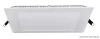 TRACON LED-DLN-12NW Négyzet alakú, süllyeszthető LED panel 220-240 VAC, 12 W, 1160 lm, 172×172 mm, 4000 K, IP40, EEI=F