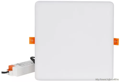 TRACON LED-DLNIP-6NW Védett, beépíthető LED mélysugárzó, négyzetes 230 VAC, 6 W, 4000 K, 450 lm, IP66,D=75x75mm, EEI=G