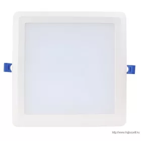   TRACON LED-DLNS-24NW Kompakt beépíthető LED mélysugárzó SAMSUNG chippel 230 VAC, 24 W, 1920lm, D=225×225 mm, 4000 K, IP20, EEI=G