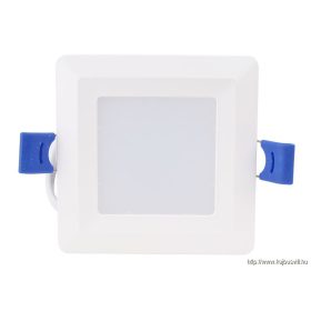   TRACON LED-DLNS-3NW Kompakt beépíthető LED mélysugárzó SAMSUNG chippel 230 VAC, 3W, 240 lm, D=86×86 mm, 4000 K, IP20, EEI=G