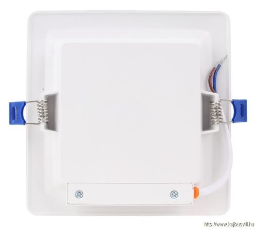 TRACON LED-DLNS-9NW Kompakt beépíthető LED mélysugárzó SAMSUNG chippel 230 VAC, 9W, 720lm, D=150×150 mm, 4000 K, IP20, EEI=G