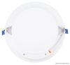 LED-DLS-18NW Kompakt beépíthető LED mélysugárzó SAMSUNG chippel 230 VAC, 18W, 1440lm, D=225 mm, 4000 K, IP20, EEI=G
